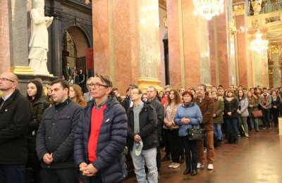 uroczysta msza św. pod przewodnictwem Ks. Bp. Łukasza Buzuna