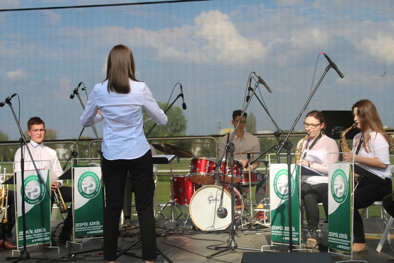 Orkiestra szkolna – Happy Marszew Band – na Służewcu