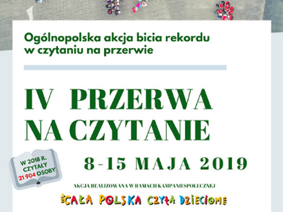 IV Przerwa na czytanie