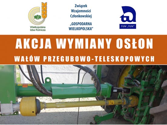 Akcja - Wymiana wałów przegubowo-teleskopowych