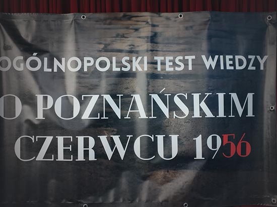 VI Testu Wiedzy o Poznańskim Czerwcu 1956